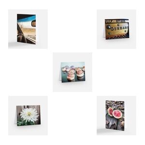 🍉 set of five cards